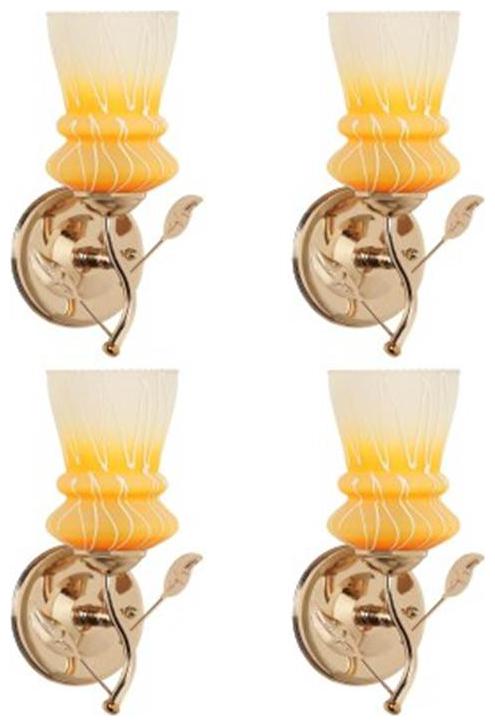 

Gojeeva New Designer decorative wall light Lamp( Set Of 4) Yellow