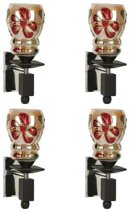 

Gojeeva New Designer decorative wall light Lamp( Set Of 4) Multi