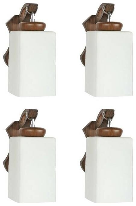 

Gojeeva New Designer decorative wall light Lamp( Set Of 4) White