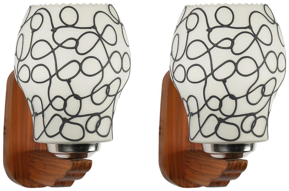 

Gojeeva New Designer decorative sconce wall light Lamp( Set Of 2)