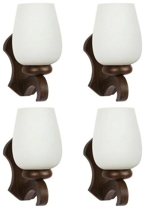 

Gojeeva New Designer decorative wall light Lamp( Set Of 4) White