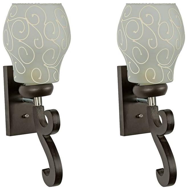 

Gojeeva New Designer decorative sconce wall light Lamp( Set Of 2)