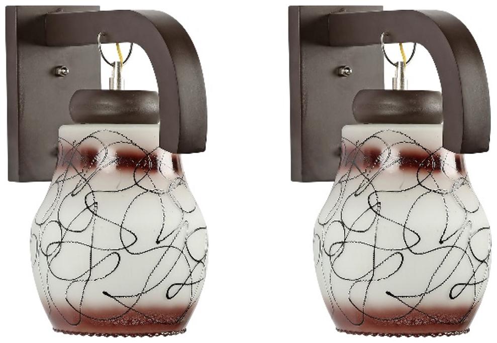 

Gojeeva New Designer decorative sconce wall light Lamp( Set Of 2)