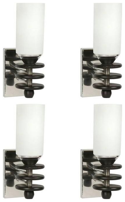 

Gojeeva New Designer decorative wall light Lamp( Set Of 4) White