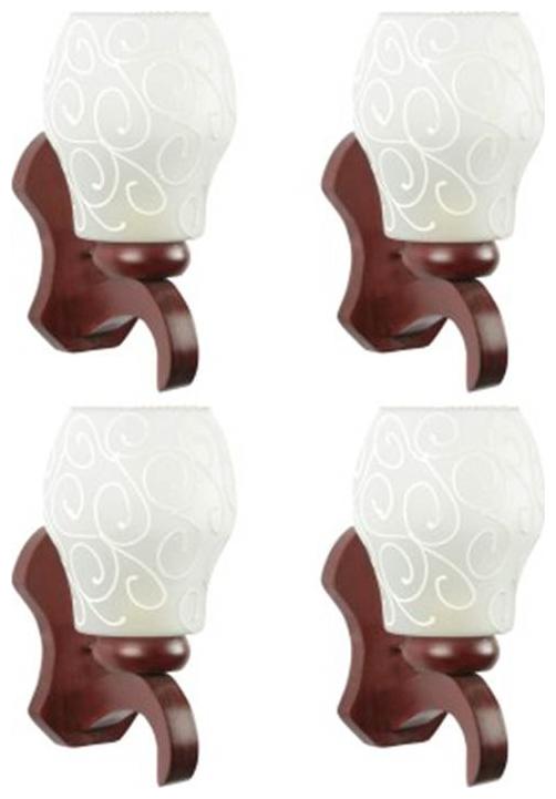 

Gojeeva New Designer decorative wall light Lamp( Set Of 4) White