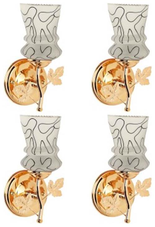 

Gojeeva New Designer decorative wall light Lamp( Set Of 4) White