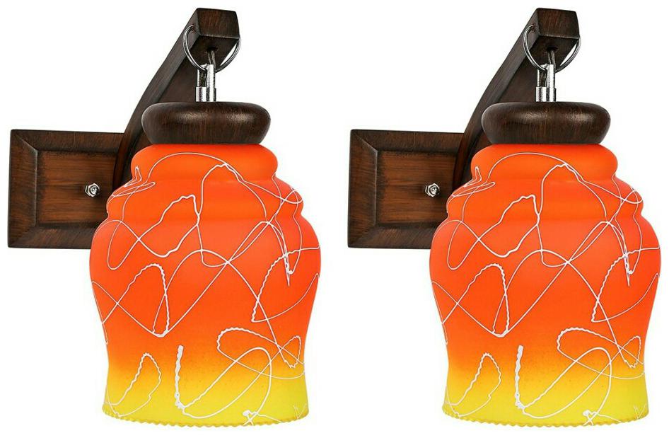 

Gojeeva New Designer decorative sconce wall light Lamp( Set Of 2)