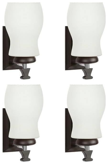 

Gojeeva New Designer decorative wall light Lamp( Set Of 4) White