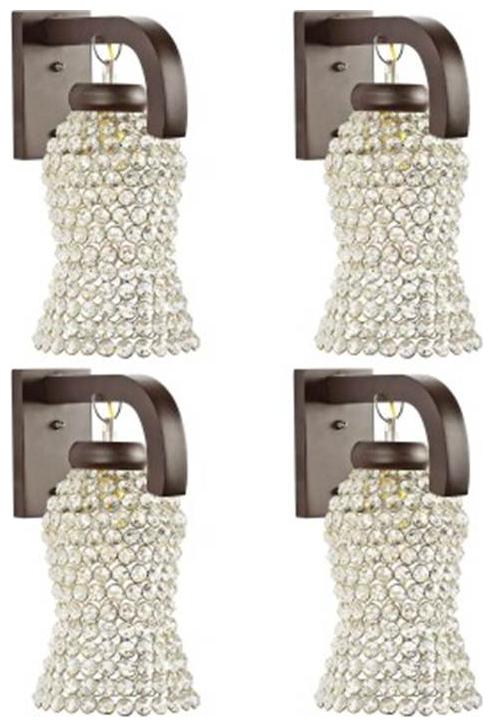 

Gojeeva New Designer decorative wall light Lamp( Set Of 4) White