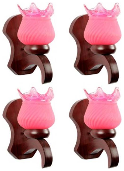 

Gojeeva New Designer decorative wall light Lamp( Set Of 4) Pink