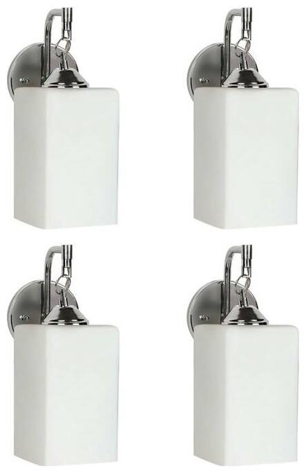 

Gojeeva New Designer decorative wall light Lamp( Set Of 4) White
