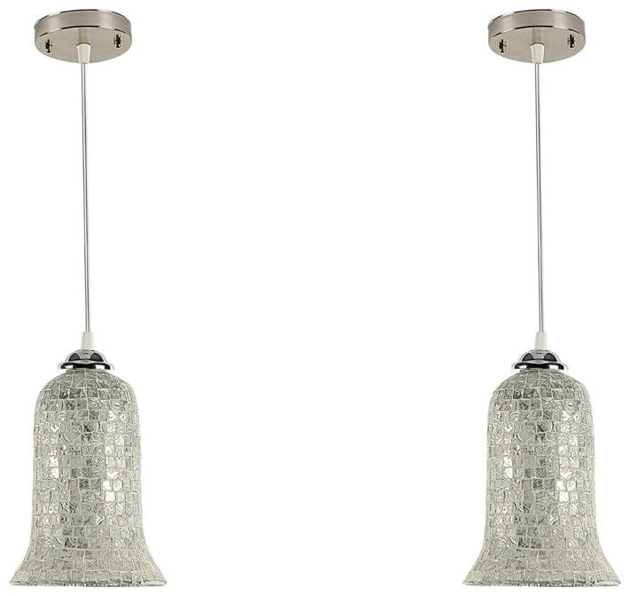 

Gojeeva Pendants Ceiling Lamp pack of 2 White Color