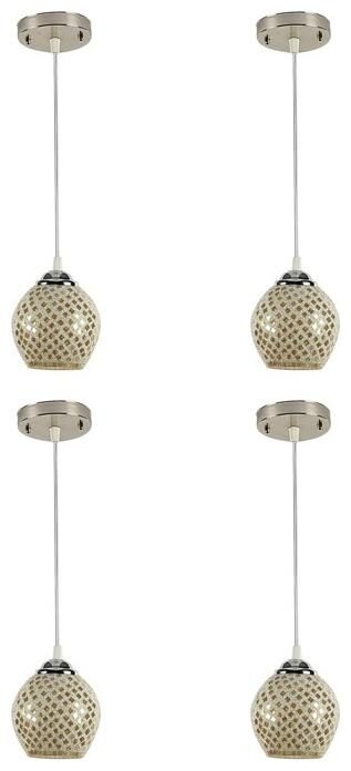 

Gojeeva Pendants Ceiling Lamp Pack Of 4 Gold Color