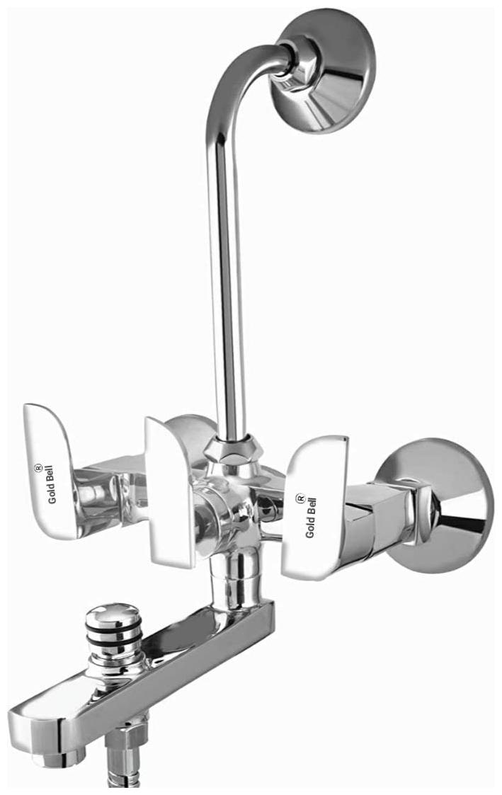 

GOLD BELL PKD 001 Wall Mount Brass Wall Mixers ( Handle Controlled )