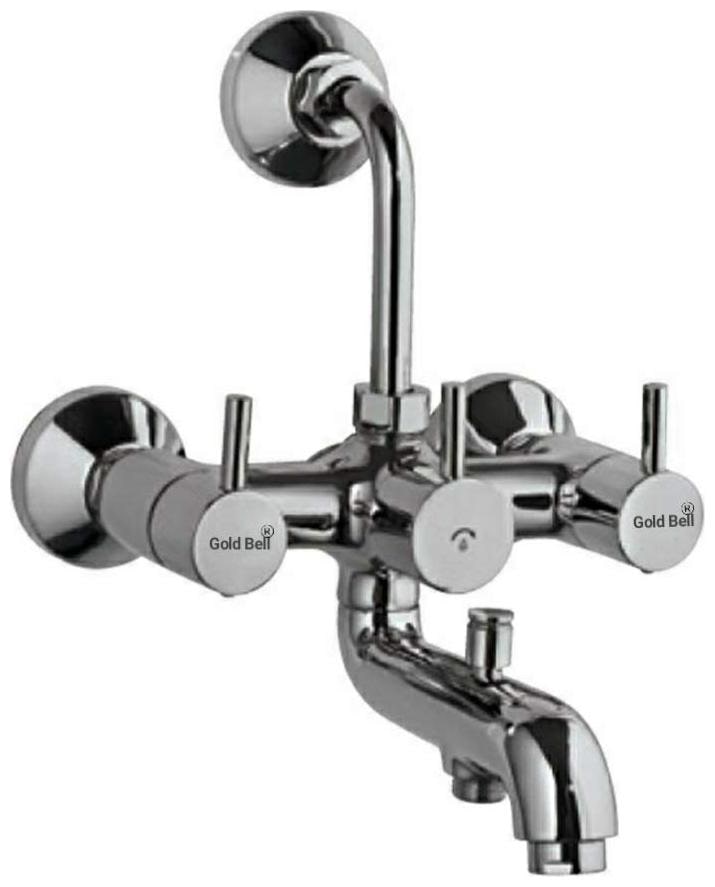 

GOLD BELL PKD 001 Wall Mount Brass Wall Mixers ( Handle Controlled )