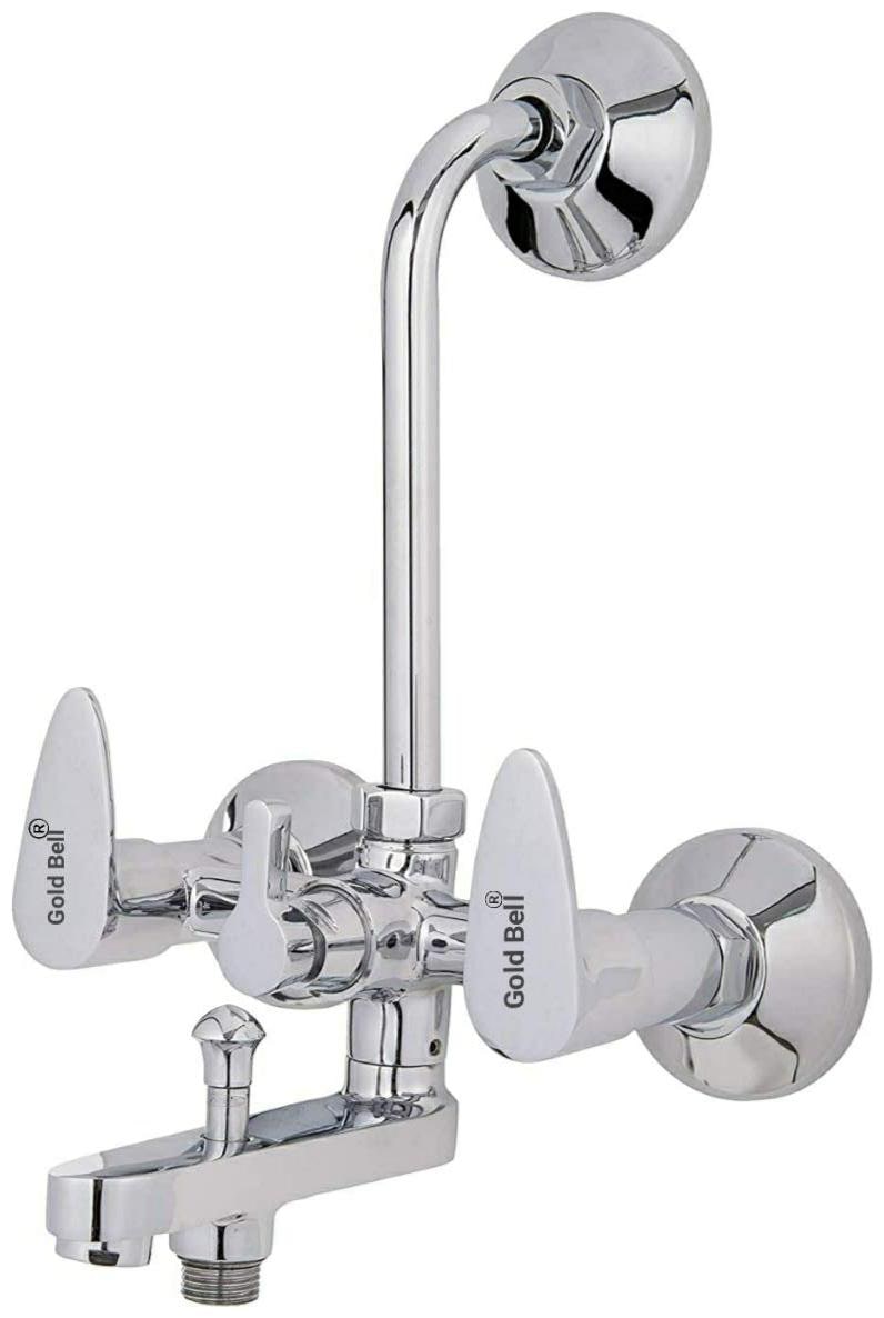 

GOLD BELL PKD 001 Wall Mount Brass Wall Mixers ( Handle Controlled )