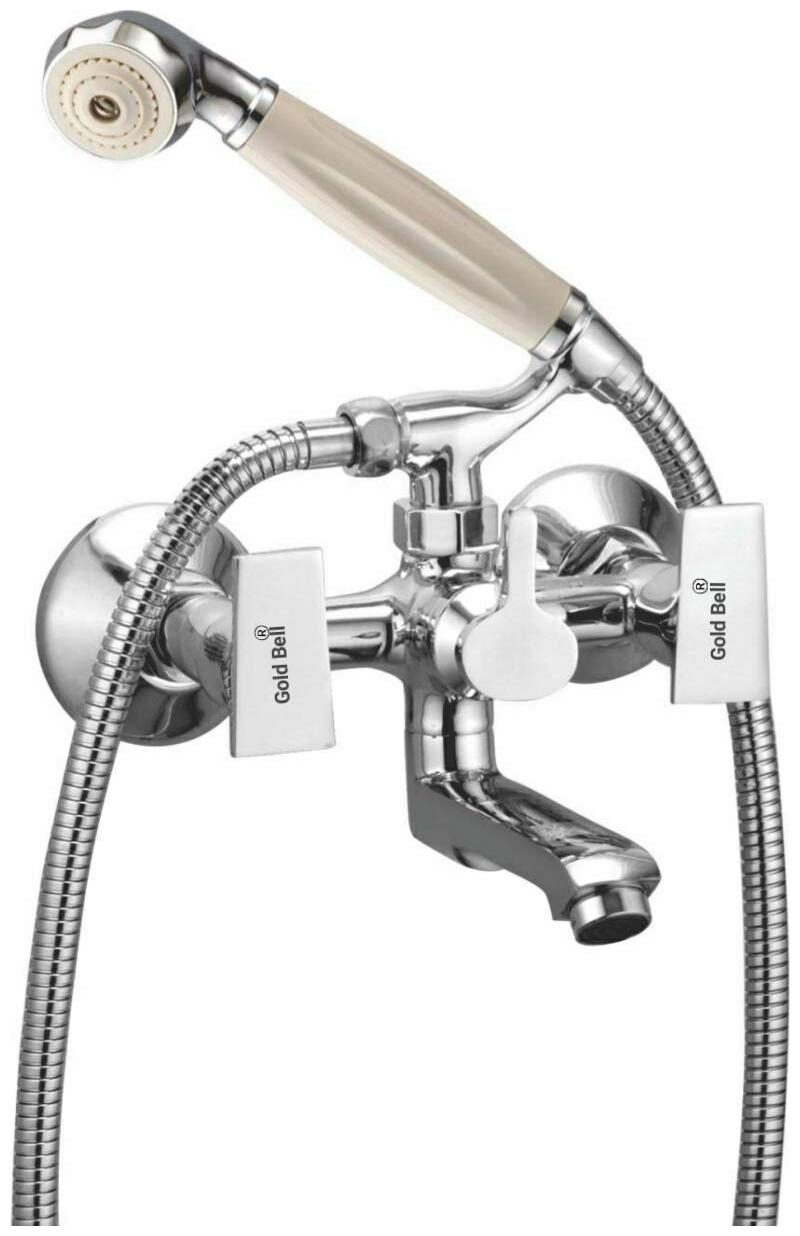 

GOLD BELL PKD 001 Wall Mount Brass Wall Mixers ( Handle Controlled )
