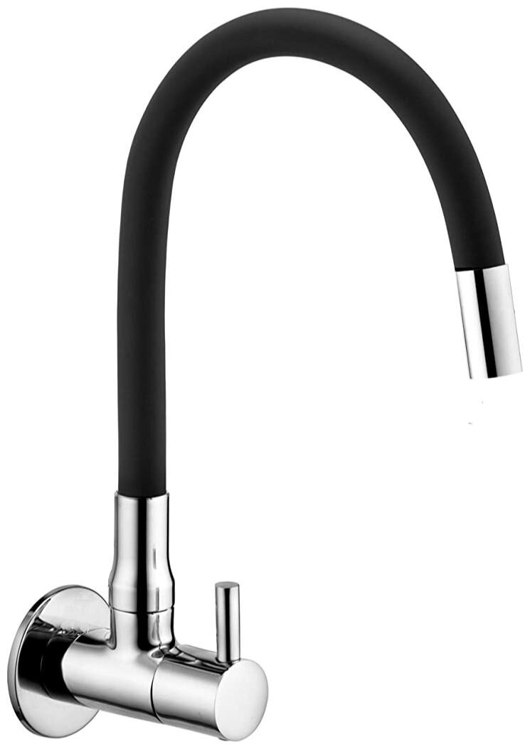 

GOLD BELL Wall Mount Brass Basin and Sink Taps ( Handle Controlled )