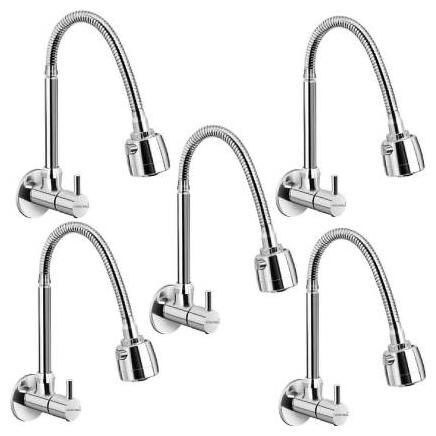 

GOLD BELL Wall Mount Brass Health Faucets ( Handle Controlled )