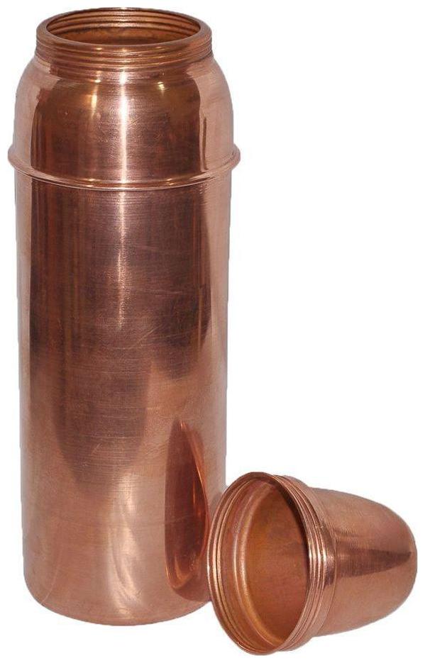 

Rastogi Handicrafts Copper Brown Water Bottle ( 1000 ml Set of 1 )