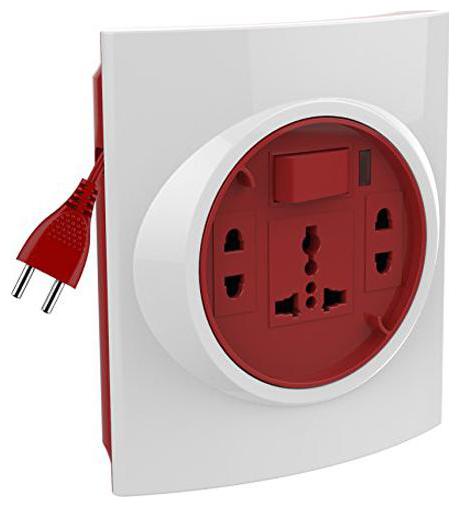 

Goldmedal 205124 G-Smart White Red Extension Board ( 5 m 3 Socket 1 Switches)