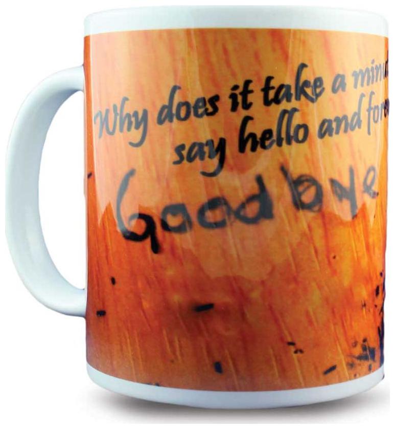 

Good Bye Quotes Printed Coffee Mug by Juvixbuy