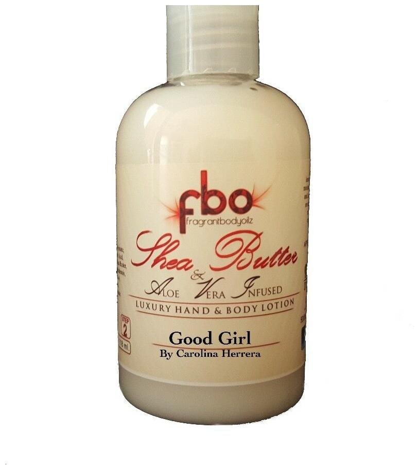 

Good Girl by Carolina Herrera 4oz Shea Butter Hand Lotion Women Perfume Oil