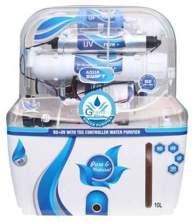 

GRAND PLUS Blue Swift 10 L RO UV UF TDS Water Purifier (Blue)