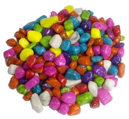 

Green plant indoor Decorative Multi Color stones 475 Grams