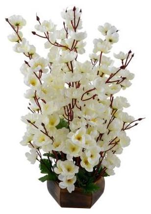 

Green plant indoor Artificial Orchid Bonsai Plants With Pot