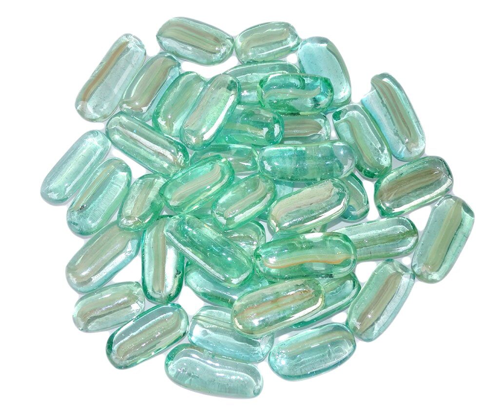 

Green Plant Indoor Aquarium Stone Pebbles (Set Of 40)