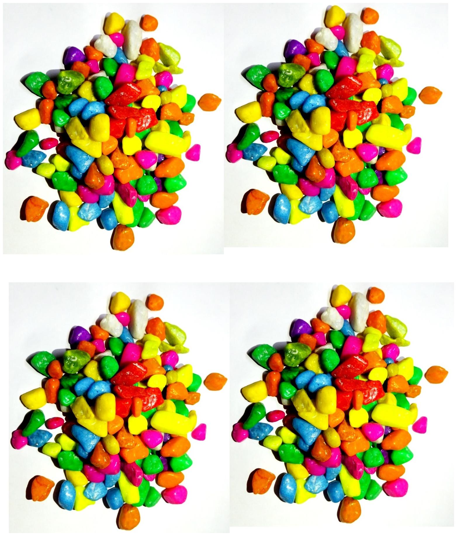 

Green plant indoor Decorative Multicolor Stones
