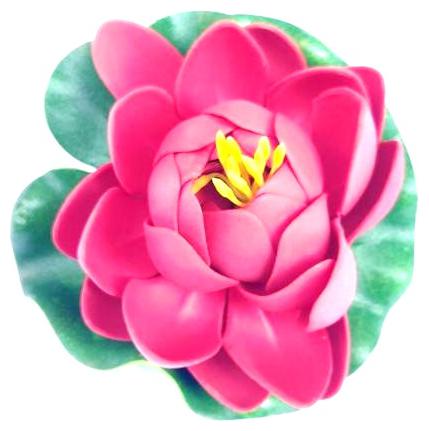 

Green plant indoor Artificial Small Floating Flower - pink