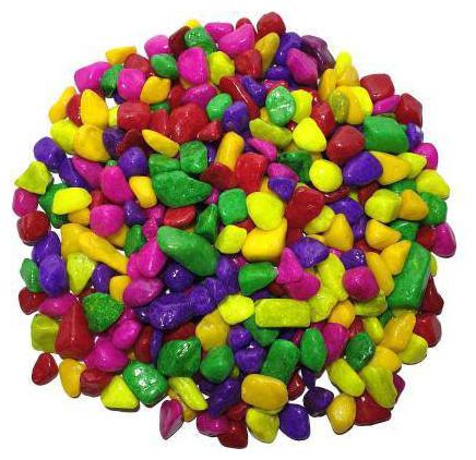 

Green plant indoor Decorative Multi Color stones 475 Grams