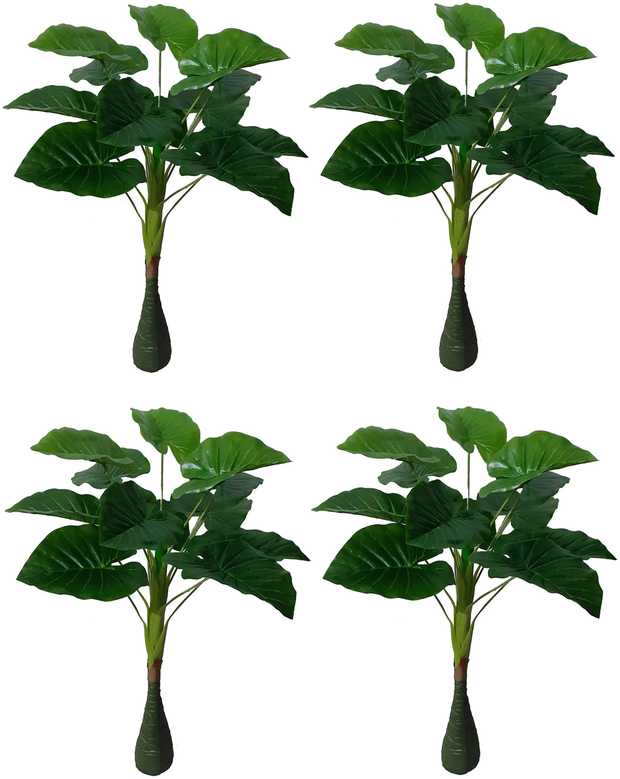 

Green Plant Indoor Artiricial Money Plant Tree 12 Patta Set Of 4