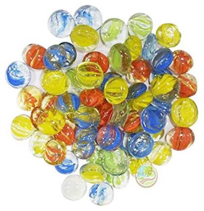 

Green Plant Indoor Aquarium Glass Pebbles Polished Round Crystal Pebbles