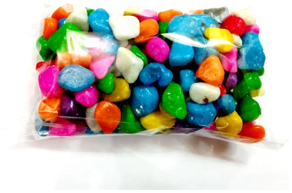 

Green plant indoor Decorative Multi Color stones 475 Grams