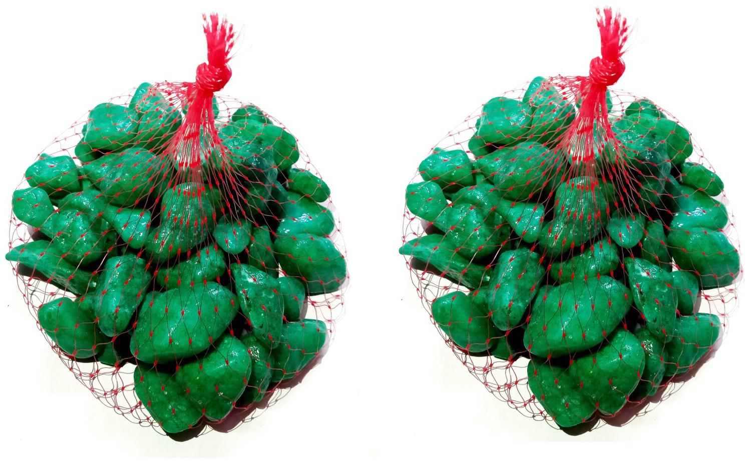 

Green Plant Indoor Decorative Stone 300 g Set Of 2