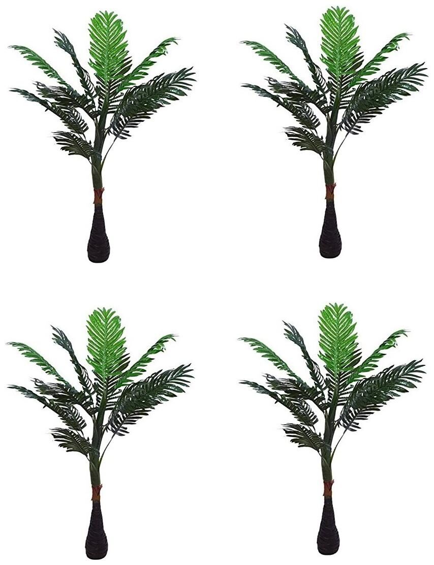 

Green Plant Indoor Artiricial Money Plant Tree 12 Patta Set Of 4