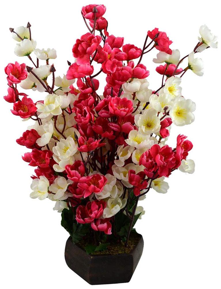 

Green plant indoor Artificial Orchid Flowers Bonsai with pot