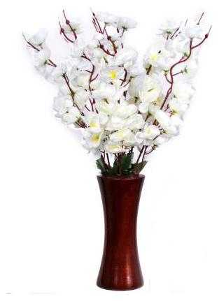 

Green plant indoor Artificial Orchid Flowers Bonsai with pot