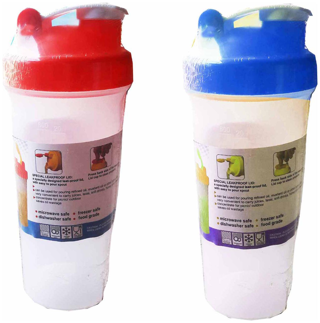 

GREENVIJI 1000 ml Plastic Oil Vinegar Dispensers - Set of 2