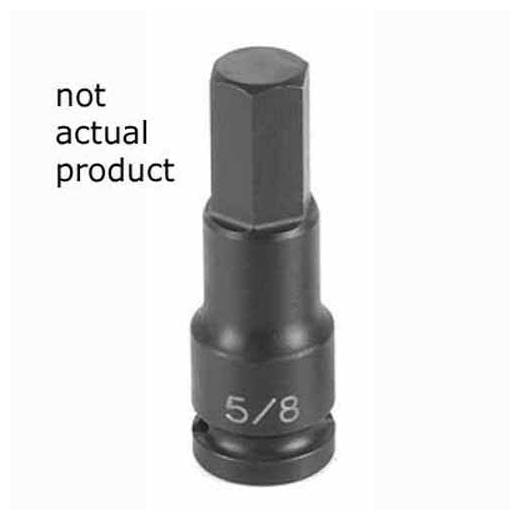 

Grey Pneumatic 2911M 1 2 Drive x 11mm Hex Driver Socket