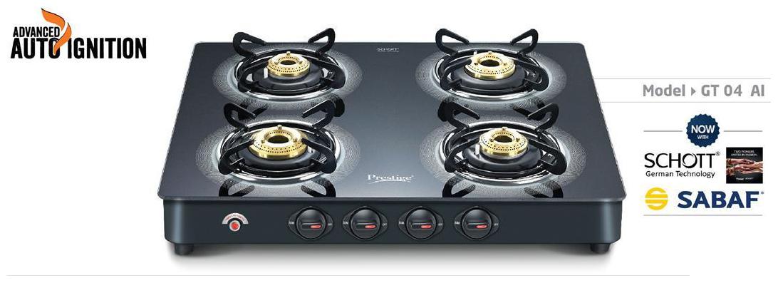 prestige royale gas stove 4 burner price