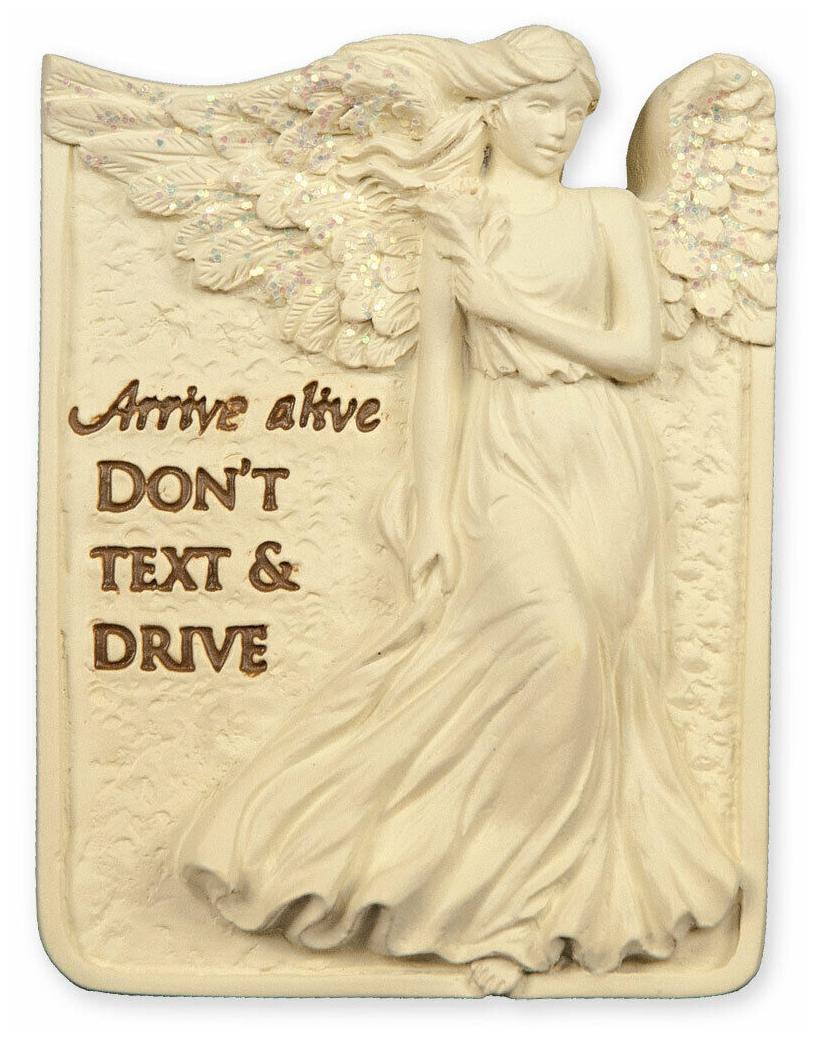 

Guardian Angel Car Sun Visor Clip Prayer Protection Catholic Christian Angelstar