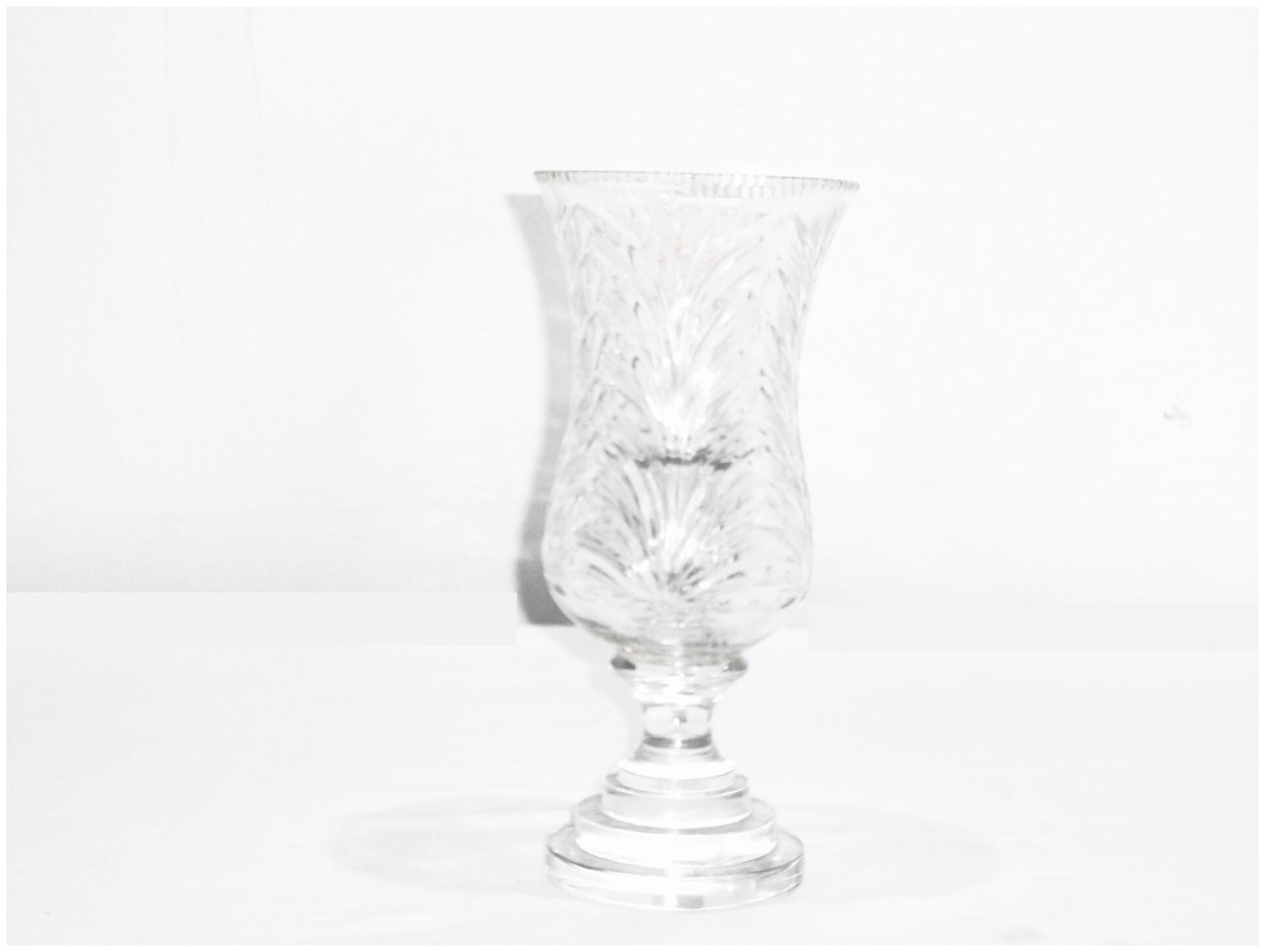 

Gupta Glass Exports Glass Transparent Candle holder