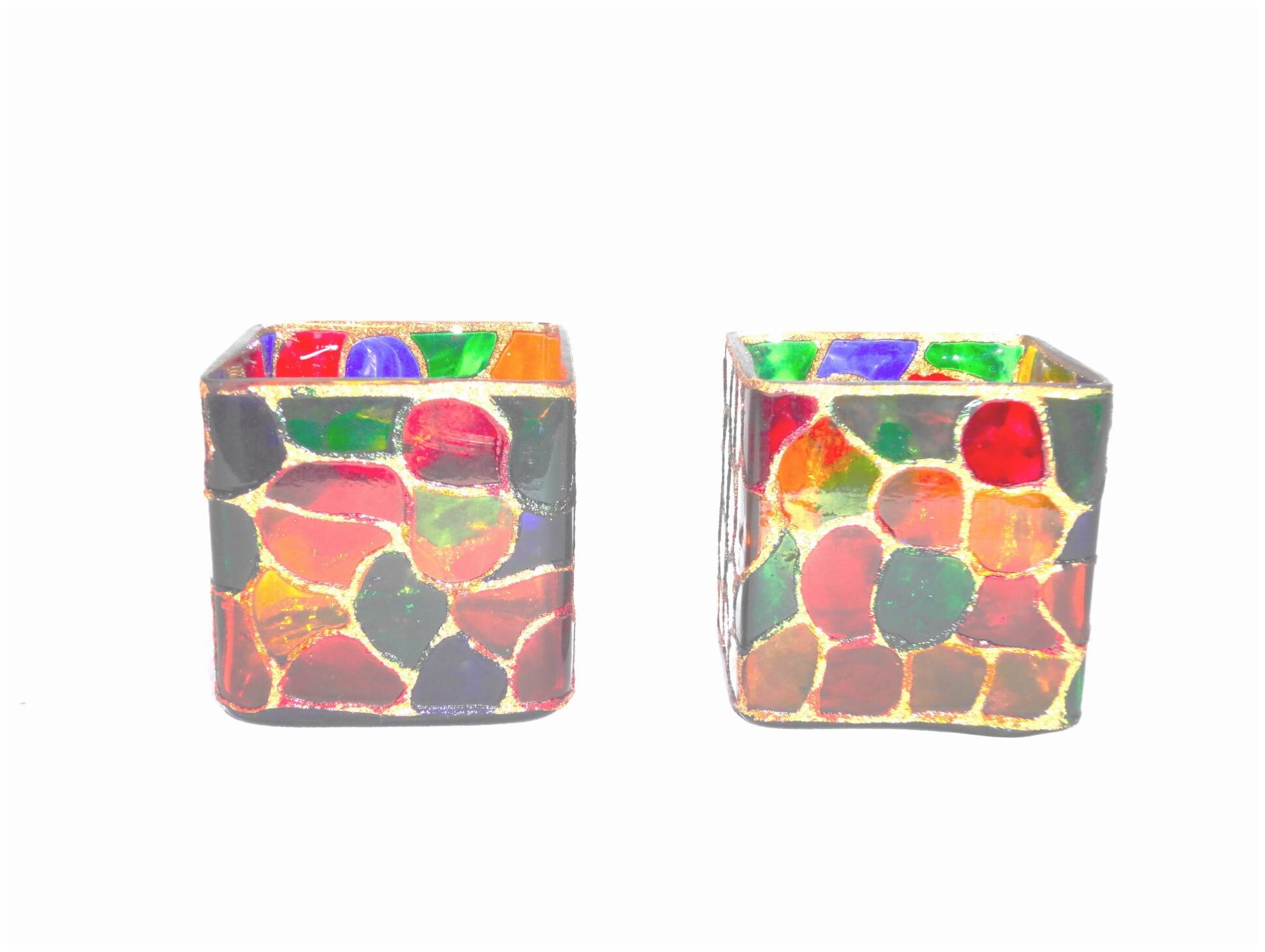 

Gupta Glass Exports Glass Multi Candle holder