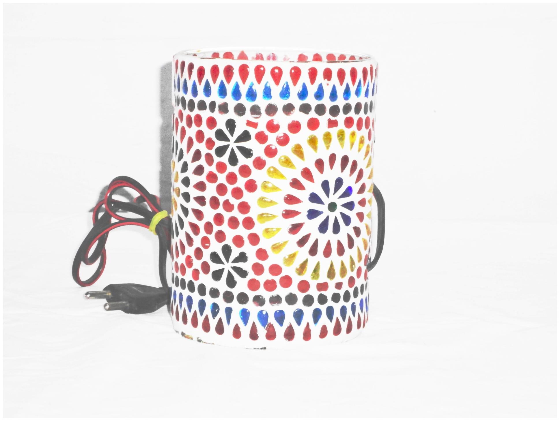 

Gupta Glass Exports Multicoloured Mosaic Lamp