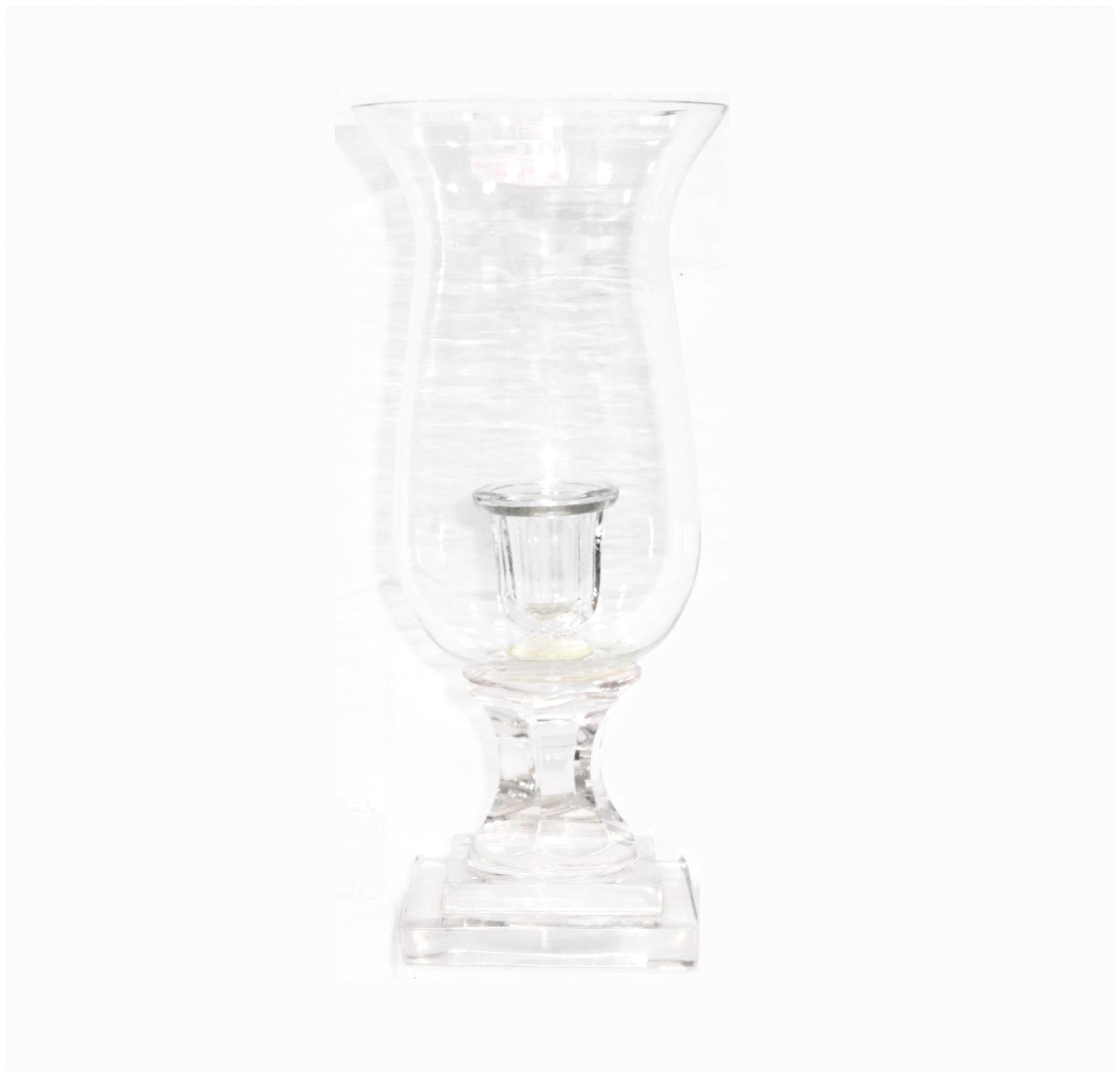 

Gupta Glass Exports Glass Transparent Candle holder