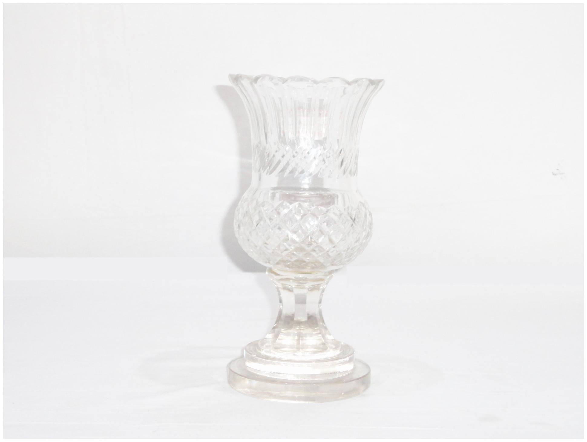 

Gupta Glass Exports Glass Transparent Candle holder